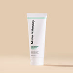Tube of 'Matter of Monday' cleanser on a beige background