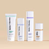 Four skincare products from 'Matter of Monday' on a beige background